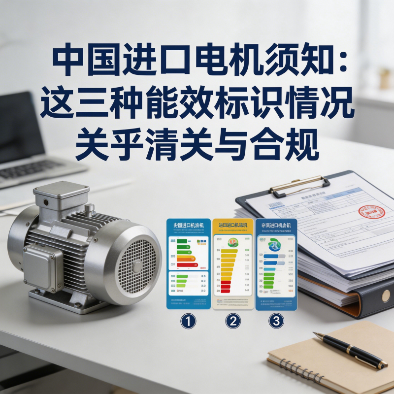 中國進(jìn)口電機須知：這三種能效標(biāo)識情況關(guān)乎清關(guān)與合規(guī)