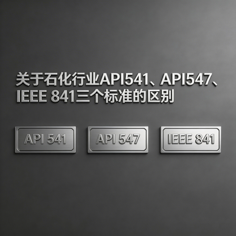 關于石化行業(yè)API 541、API547、IEEE 841三個標準
